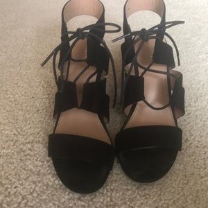 Merona black Sandal heels